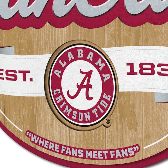 NCAA Fan Cave Sign